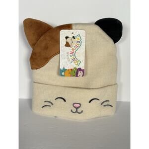 Squishmallows Cami Calio Cat Hat & Glove Set Toboggan Beanie One Size